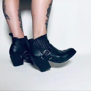 Matisse Jasmin Ankle Boot with Harness Strap